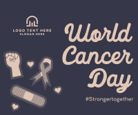 Cancer Day Stickers Facebook Post