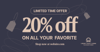 Limited Offer Discount Facebook Ad