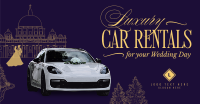 Luxury Wedding Car Rental Facebook Ad