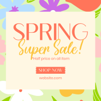 Spring Has Sprung Sale Instagram Post