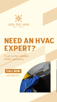 HVAC Care TikTok Video Design