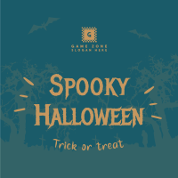Spooky Halloween Instagram Post