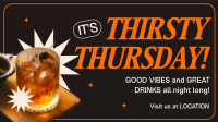 Thirsty Thursday Drinks Animation