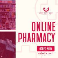 Online Pharmacy Business Linkedin Post Design