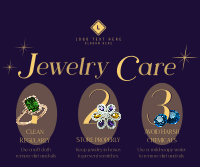 Jewelry Care Tips Facebook Post