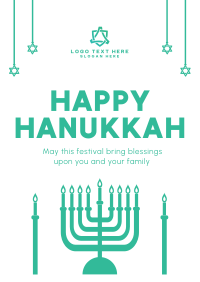 Hanukkah Festival  Poster