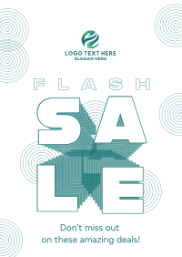 Flash Sale Now Flyer