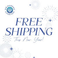 New Year Shipping Instagram Post Image Preview