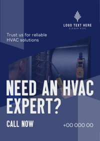 Reliable HVAC Solutions Flyer