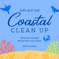 Coastal Cleanup Instagram Post