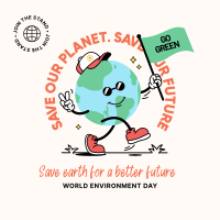 World Environment Day Mascot Instagram Post