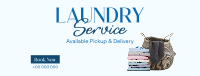 Laundry Delivery Services Facebook Cover