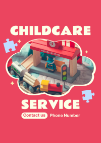 Childcare Daycare Service Poster