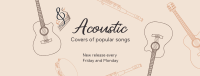 Acoustic Music Covers Facebook Cover Design