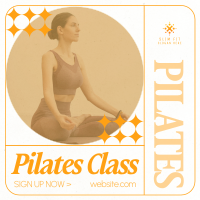 Modern Nostalgia Pilates Class Instagram Post Image Preview