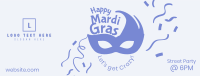 Mardi Gras Masquerade Facebook Cover