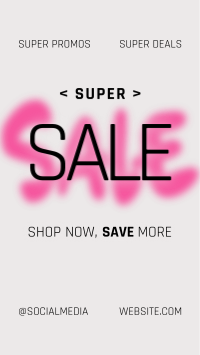 Modern Super Sale Instagram Story