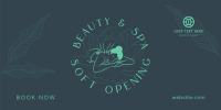 Spa Soft Opening  Twitter Post