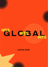 Global Music Hits Poster