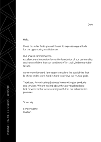 Designer Letterhead example 4