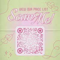 Coquettish Price List QR Code Image Preview