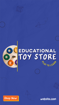 Educational Toy Store Facebook Story