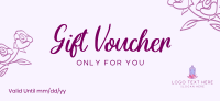 Pretty Tulip Voucher Gift Certificate