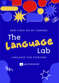 Language Education Channel Flyer