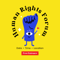 Rights Forum Instagram Post