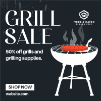 Fiery Hot Grill Instagram Post Image Preview