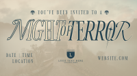 Night of Terror Party Facebook Event Cover