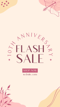 Special Anniversary Sale Facebook Story