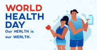 Healthy People Celebrates World Health Day Facebook Ad