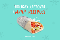 Shawarma Holiday Promo Pinterest Cover Image Preview