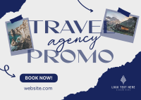 Travel Agency Sale Postcard