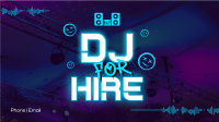 Hiring Party DJ Facebook Event Cover