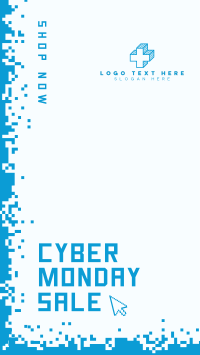 Cyber Monday Pixels Instagram Story