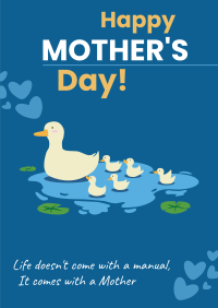 Mother Duck Poster