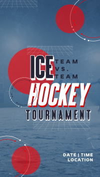 Sporty Ice Hockey Tournament YouTube Short