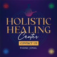 Holistic Healing Center Linkedin Post