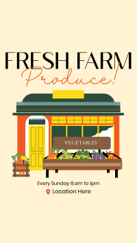 Fresh Farm Produce Facebook Story