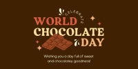 Today Is Chocolate Day Twitter Post