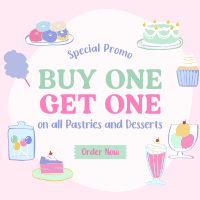 Dessert Day Specials Instagram Post Design