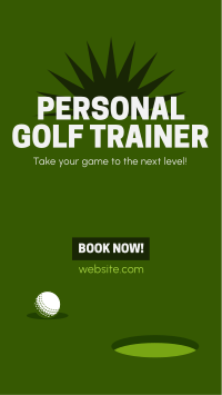 Golf Training TikTok Video