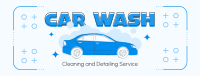 Car Cleaning and Detailing Facebook Cover