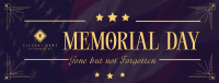 Elegant Memorial Day Facebook Cover Image Preview