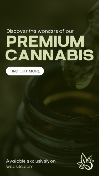 Premium Cannabis Facebook Story