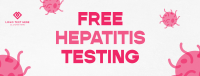 Textured Hepatitis Testing Facebook Cover