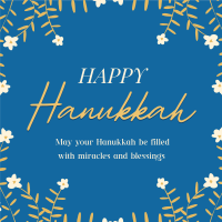 Hanukkah Celebration Linkedin Post Design