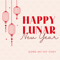 Chinese New Year Linkedin Post Design